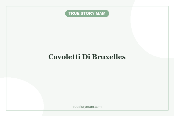 CAVOLETTI DI BRUXELLES GRATINATI