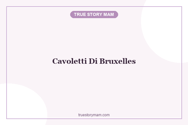 CAVOLETTI DI BRUXELLES GRATINATI