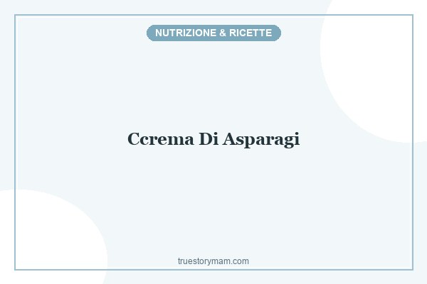CREMA DI ASPARAGI