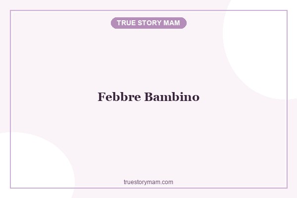 febbre-bambino