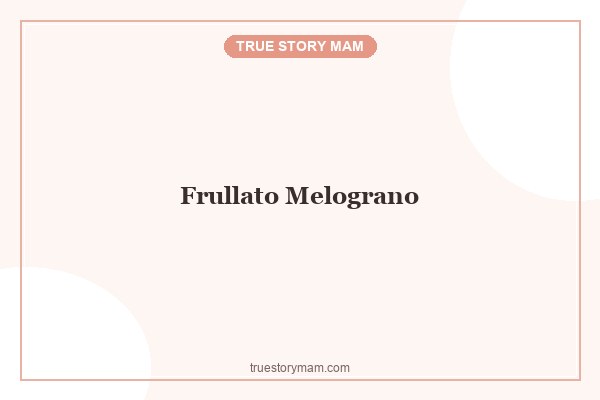 FRULLATO DI FRUTTA AUTUNNALE