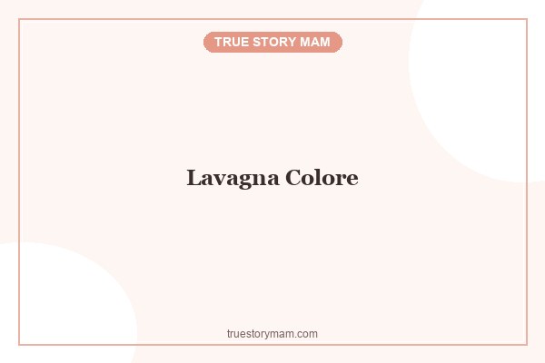 LAVAGNE DI COLORI