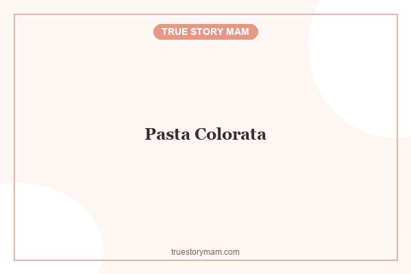 PASTA DIPINTA