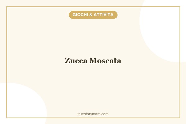 UN GIOCO CON LA ZUCCA